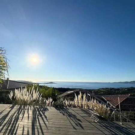 ヴィラ Mylena Avec Vue Sur La Baie D'ajaccio